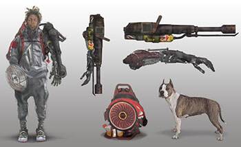 Character Concept –  Flamethrower